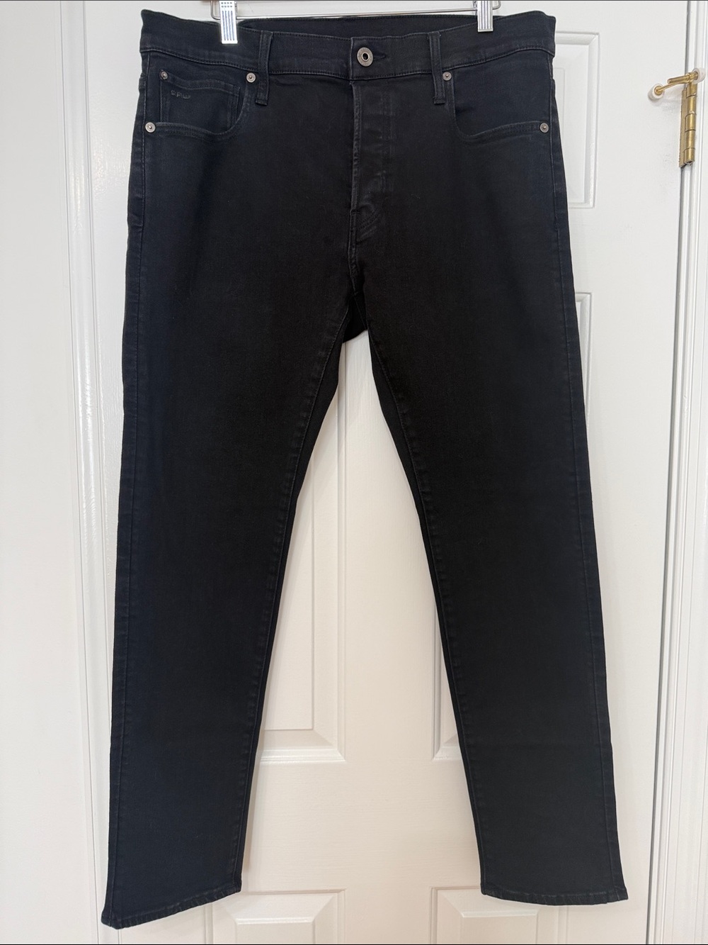 Men's Black G Star Raw 3301 Slim Jeans - Classic Everyday Denim